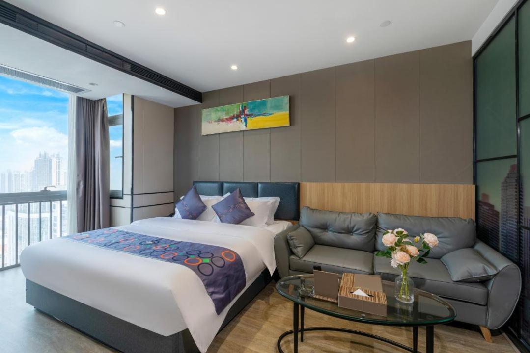 Yimi Mix International Apartment Гуанджоу Екстериор снимка