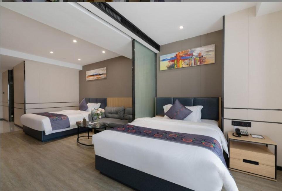 Yimi Mix International Apartment Гуанджоу Екстериор снимка