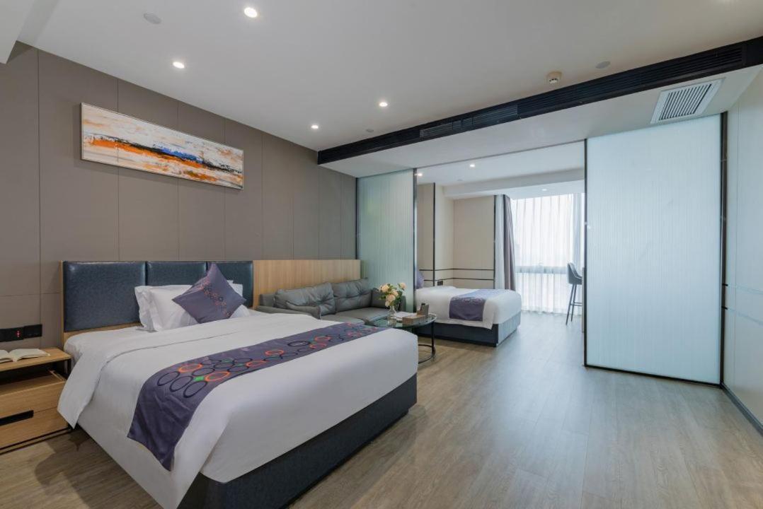 Yimi Mix International Apartment Гуанджоу Екстериор снимка